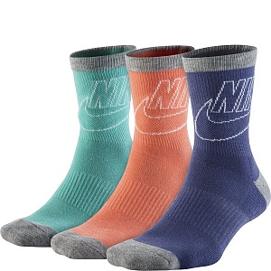 Носки Nike Striped Low Crew Socks 3 Pairs